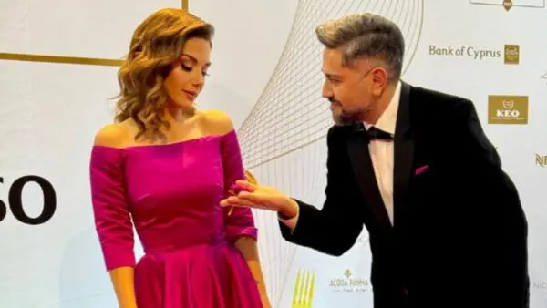 Η Βάσω Λασκαράκη και ο Λευτέρης Σουλτάτος σε βραδινή έξοδο