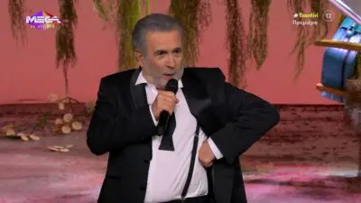 Ο Λαζόπουλος στο πλατό του Αλ τσαντίρι νιουζ