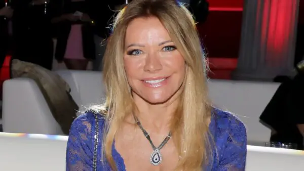 Η Μαριάννα Λάτση σε θεατρική έξοδο