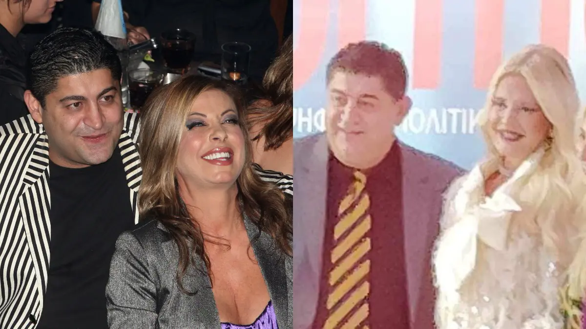 Ο Νοράι Σαπουτζιάν με την Άντζελα Δημητρίου και την Μαρίνα Σταυράκη Πατούλη