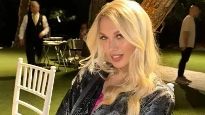 Η Κωνσταντίνα Σπυροπούλου σε έξοδο