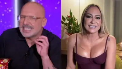 Ο Νίκος Μουτσινάς με τη Μελίνα Ασλανίδου