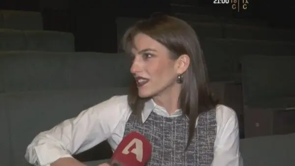 Η Αναστασία Παντούση στο θέατρο