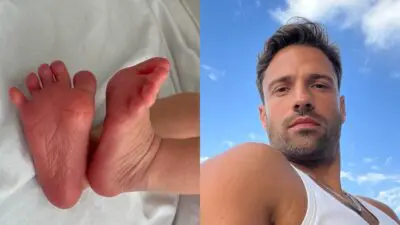 Τα ποδαράκια του γιου του Κωνσταντίνου Αργυρού και ο ίδιος