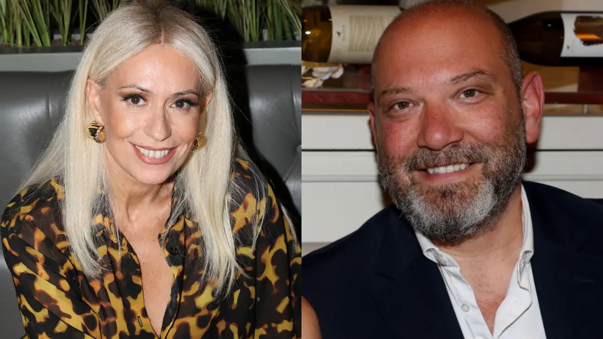 Ο Γιώργος Λάγιος και η Μαρία Μπακοδήμου