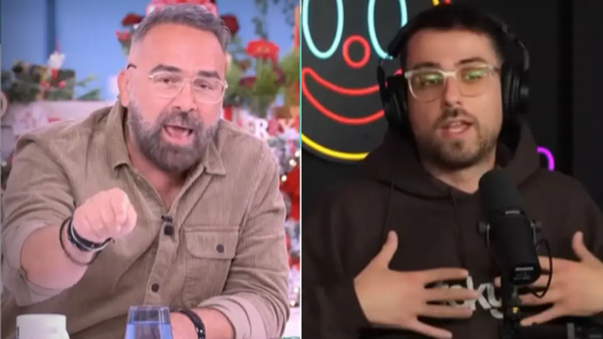 Ο Γρηγόρης Γκουντάρας και ο Φίλιππος Ιωάννου (κολάζ)