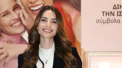 Η Ηλιάνα Παπαγεωργίου σε βραδινή έξοδο στις 30/11/24.