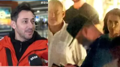 Ο Πάνος Καλλίδης η Μαρία Αντωνά και ο Γιώργος Λιάγκας