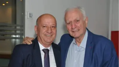 Ο Κώστας Χαρδαβέλλας και ο Θανάσης Κατερινόπουλος στο Instagram.