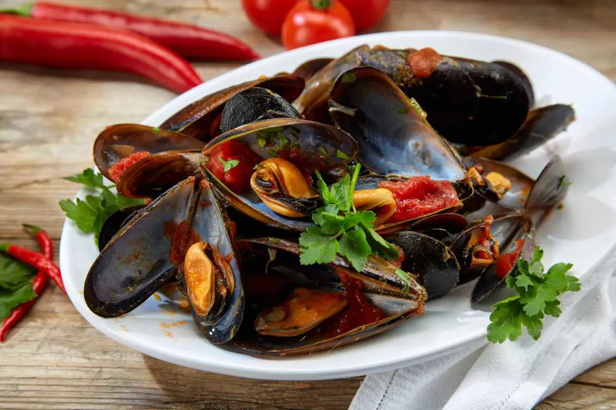 Δείπνο με θαλασσινά μύδια