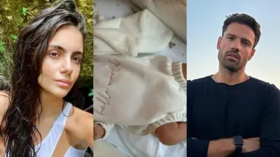 Η Νίκα ο Αργυρός και το παιδί τους