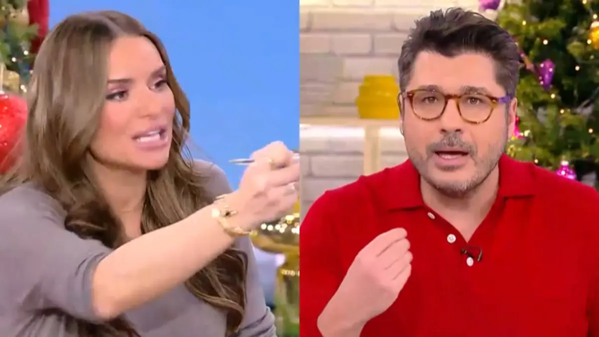 Η Ελένη Τσαολάκη και ο Λάμπρος Κωνσταντάρας τσακώνονται