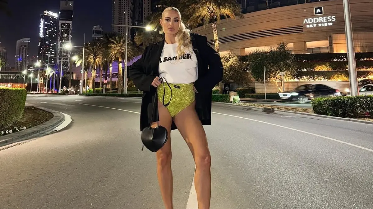 Η Ιωάννα Τούνη στο Ντουμπάι