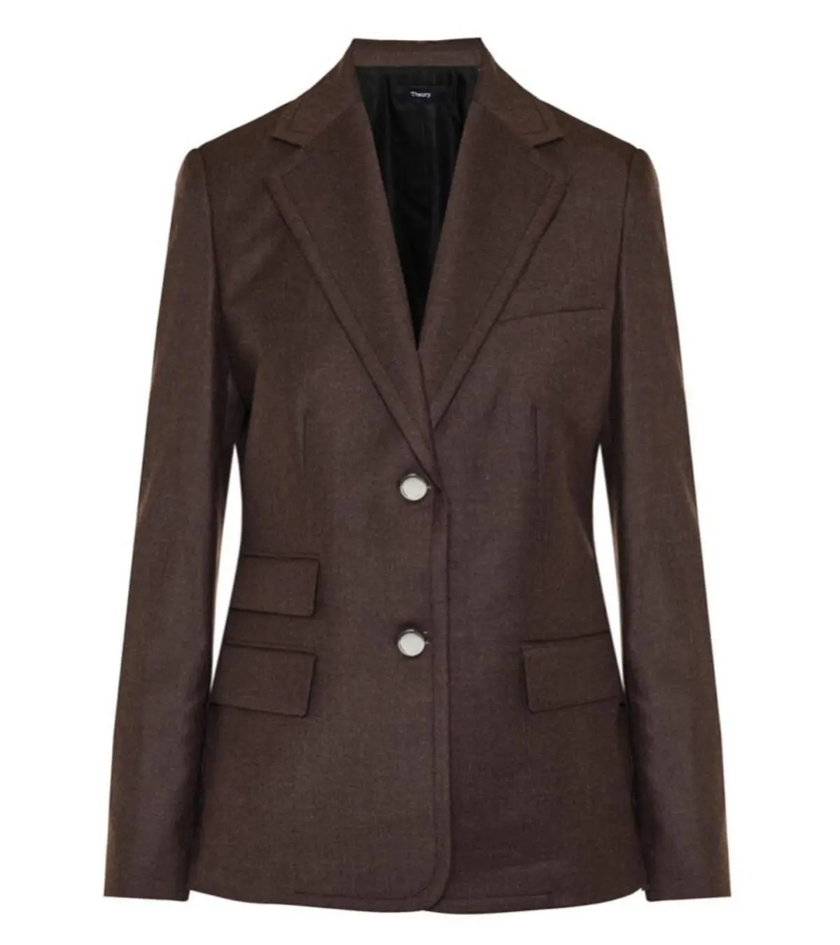 Το σακάκι σε καφέ χρώμα που λεπταίνει τη μέση