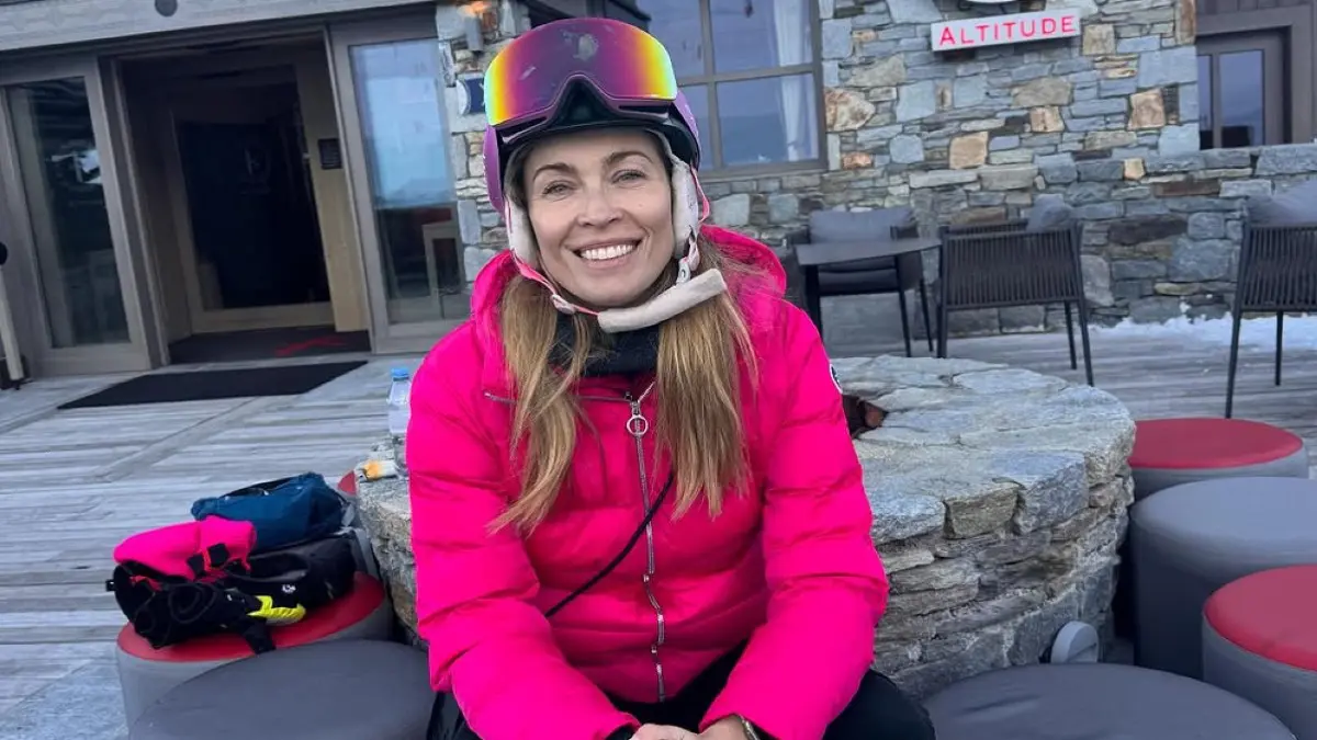 Η Μαριέττα Χρουσαλά σε ταξίδι της