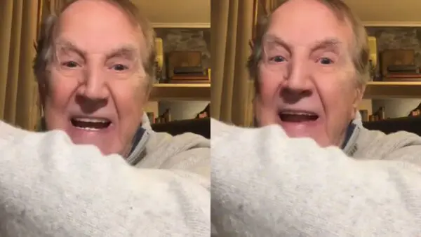 Ο Γιώργος Κωνσταντίνου στο TikTok.