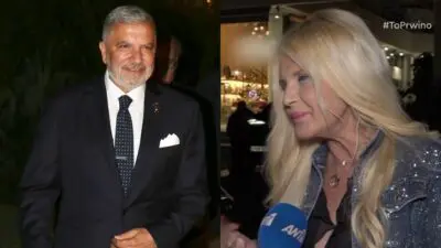 Ο Γιώργος Πατούλης και η Μαρίνα Σταυράκη