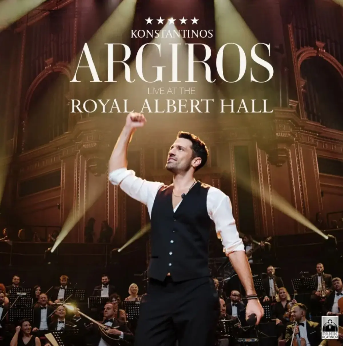 Η αφίσα του Κωνσταντίνου Αργυρού για το νέο του άλμπουμ. 