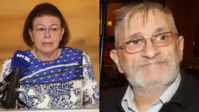 Η Λίνα Μενδώνη αποχαιρετά τον Ιάσονα Τριανταφυλλίδη