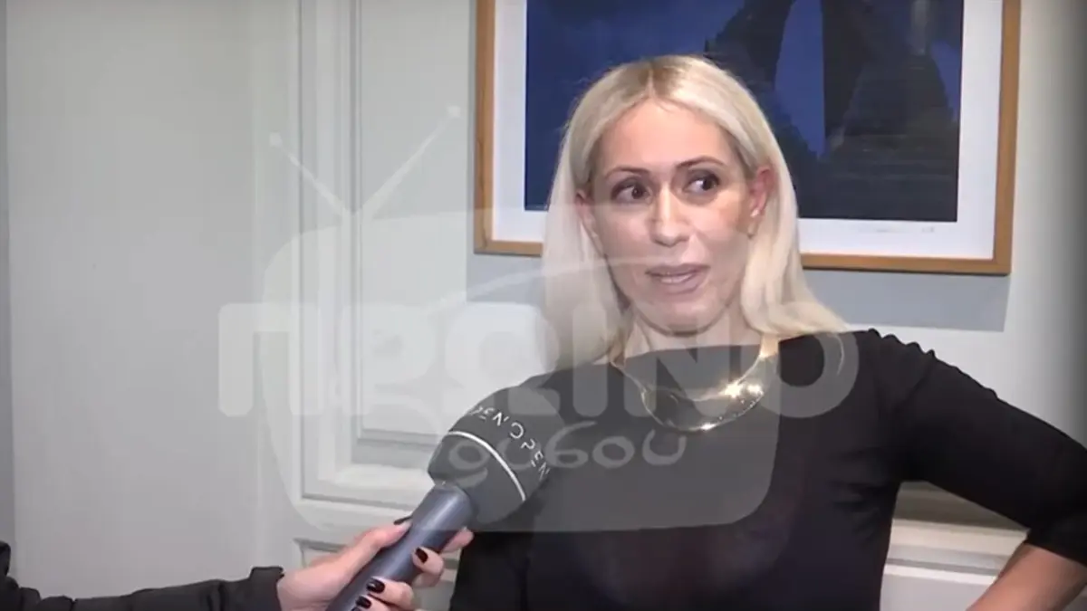 Η Μαρία Μπακοδήμου στην κάμερα του Πρωινό Σουσού