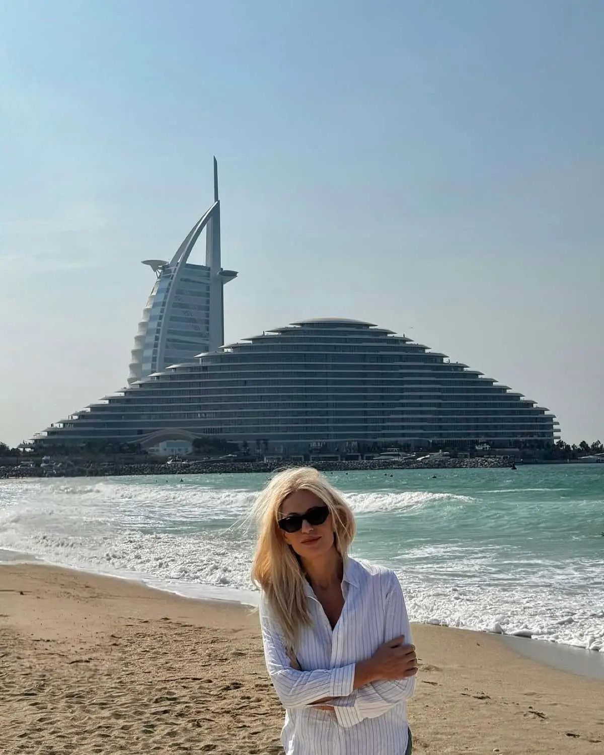 Η ανάρτηση της Μαρίας Μπακοδήμου από το Ντουμπάι στο Instagram