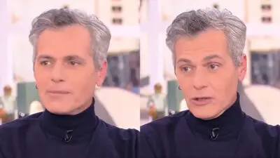 Ο Μάριος Αθανασίου στο πλατό του open tv