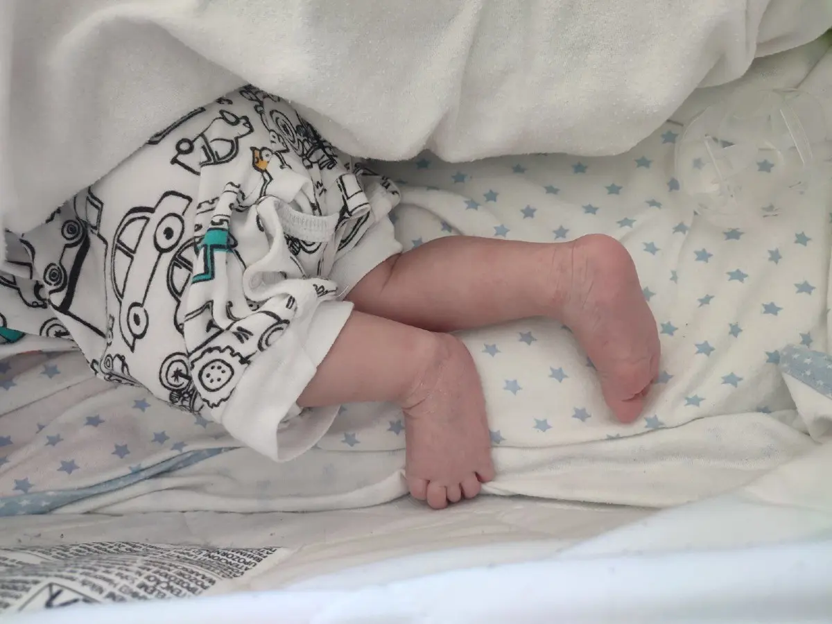 Το τρίτο μωράκι που γεννήθηκε στην περιοχή, μέσω του προγράμματος «Ελπίδα Ζωής»