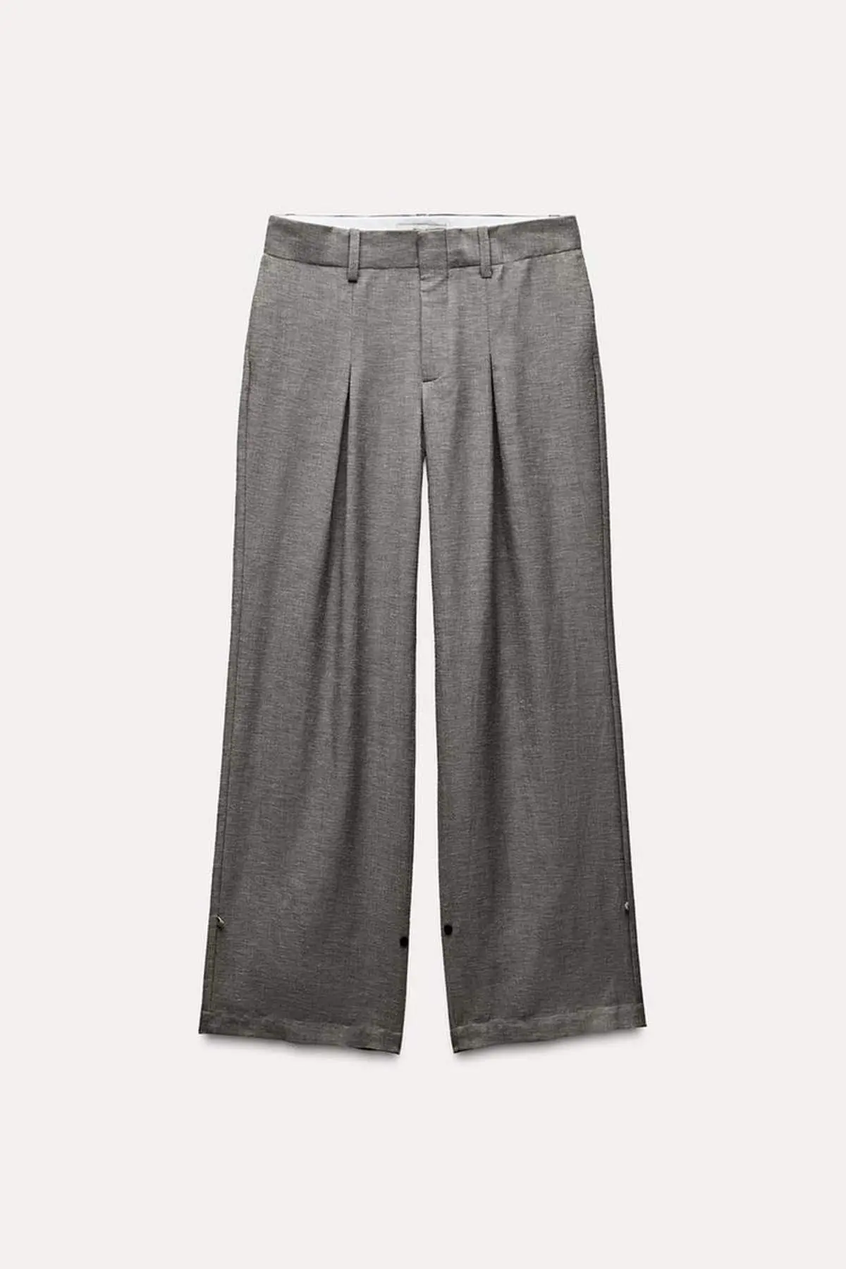 zara γκρι παντελόνι