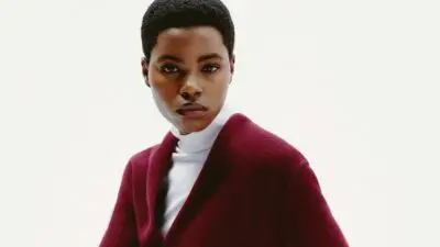 Zara look με μπορντό ζακέτα