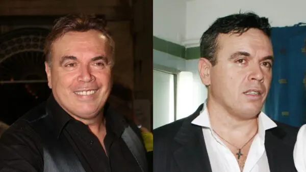 Ο Μανώλης Λιδάκης σε μικρή και μεγάλη ηλικία