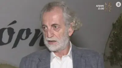 Ο Μιχάλης Αεράκης στην κάμερα του Happy Day