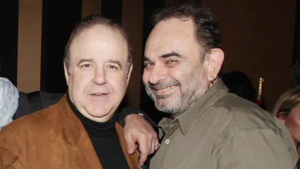 Ο Παύλος Χαϊκάλης και ο Σάκης Μπουλάς το 2009