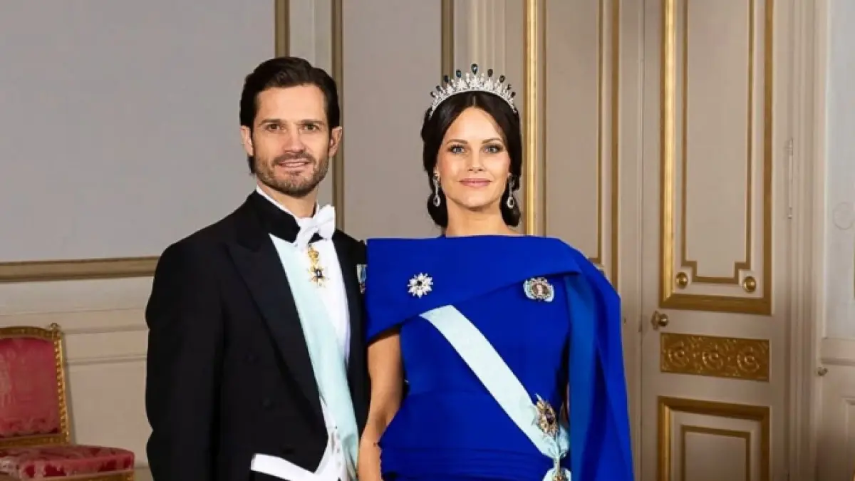 Ο Πρίγκιπας Φίλιπ της Σουηδίας και η σύζυγός του, Σοφία