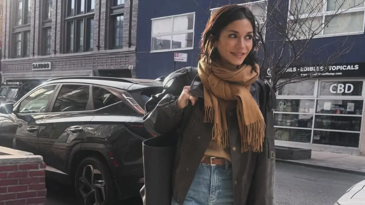 H Σοφία Καρβέλα στη Νέα Υόρκη