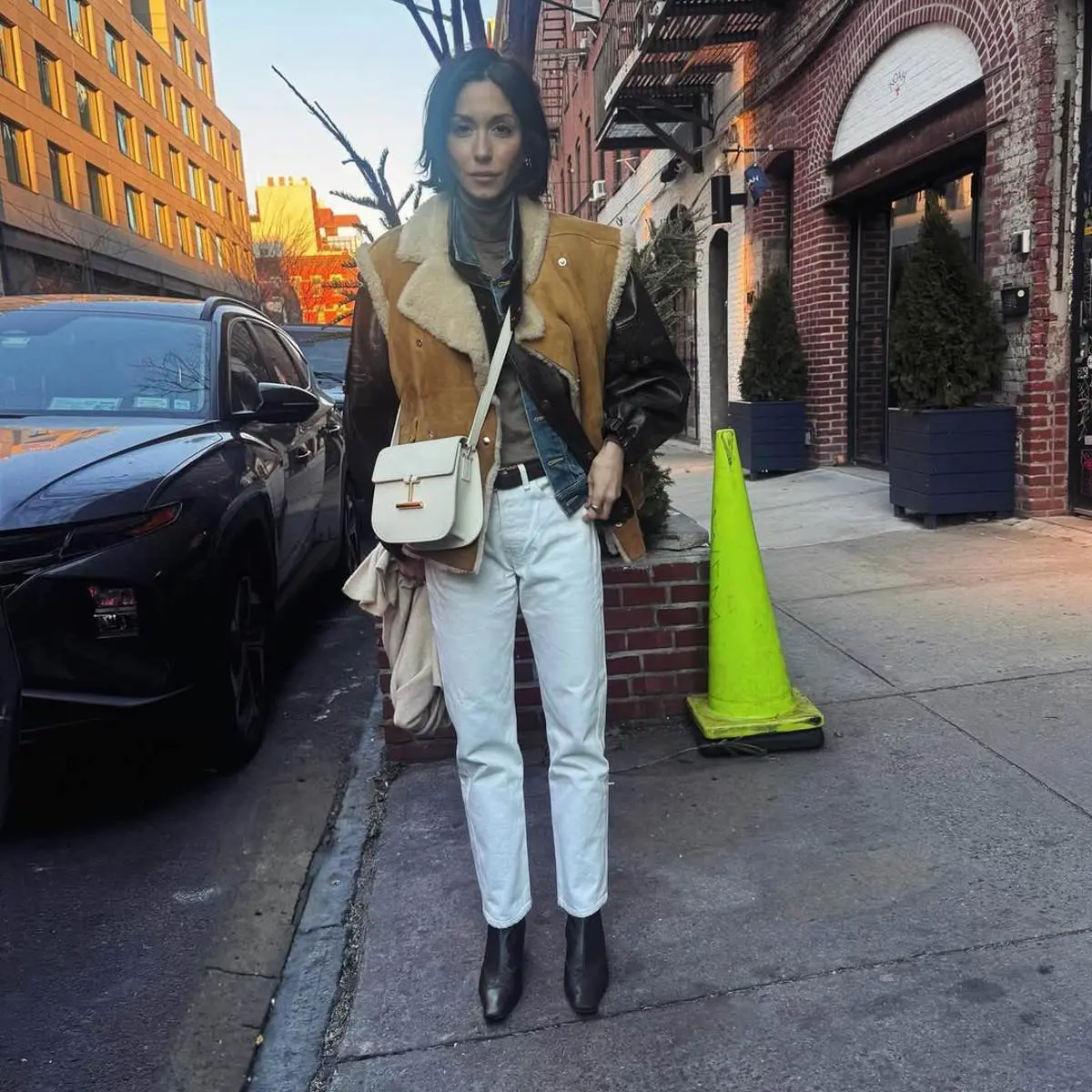 Το layering της Σοφίας Καρβέλα στη Νέα Υόρκη