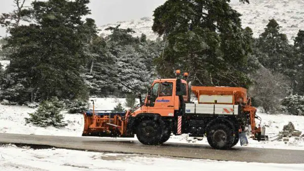 Χιόνια στη Πάρνηθα.