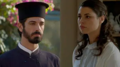 Η Χλόη και ο Νικόλαος στη σειρά Άγιος έρωτας