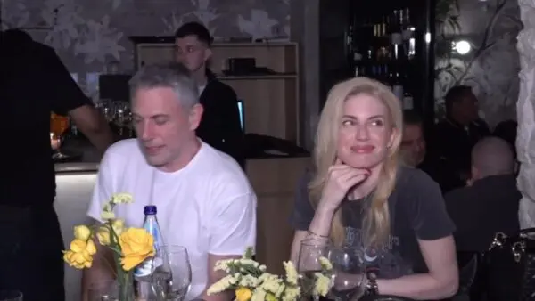 Η Ευαγγελία Αραβανή και ο Σπύρος Λάζαρης