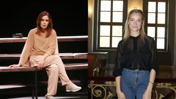 Η Κάτια Δανδουλάκη και η Λένα Δροσάκη