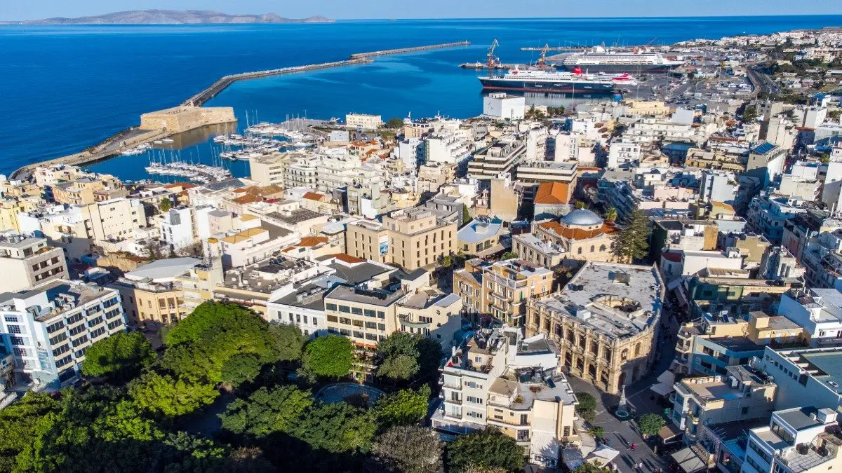 Το Ηράκλειο Κρήτης από ψηλά