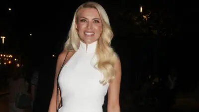 Η Καινούργιου σε βραδινή έξοδό της