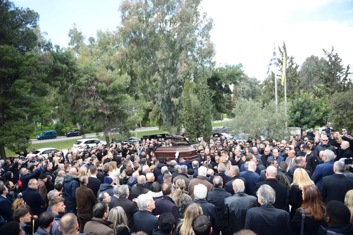 Η κηδεία του Αλέξη Κούγια