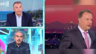 Ο Γιώργος Λιάγκας, ο Βαγγέλης Περρής και ο Δημήτρης Οικονόμου