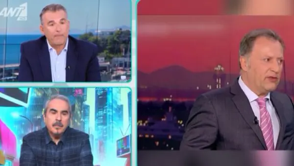 Ο Γιώργος Λιάγκας, ο Βαγγέλης Περρής και ο Δημήτρης Οικονόμου