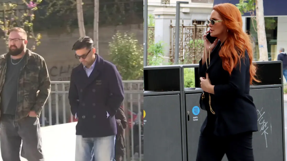 Ο Θοδωρής Μαραντίνης και η Σίσσυ Χρηστίδου