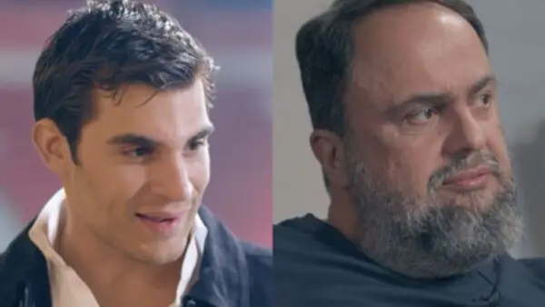 Ο Μιλτιάδης Μαρινάκης και ο Βαγγέλης Μαρινάκης