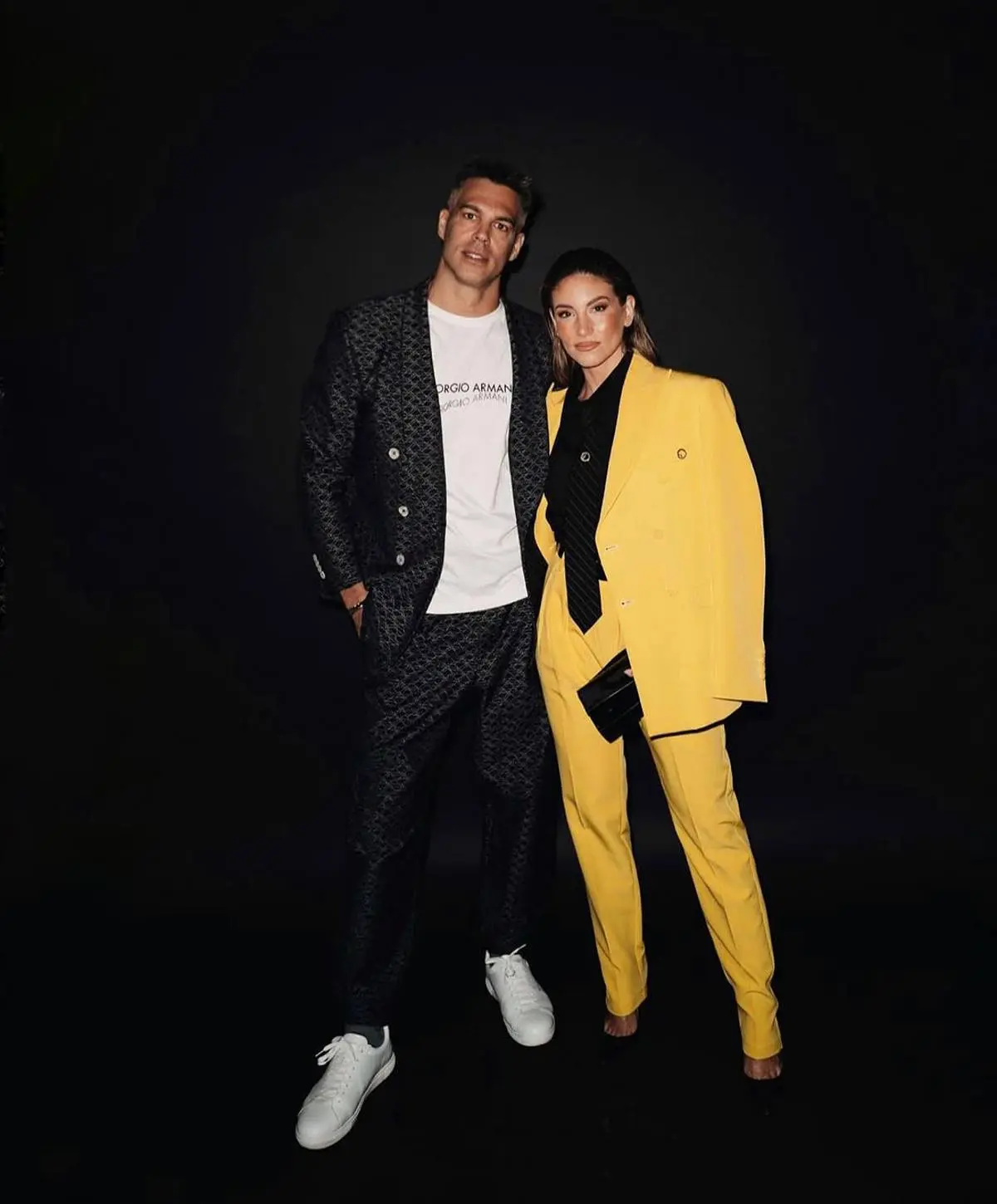 Αθηνά Οικονομάκου και Μπρούνο Τσερέλα