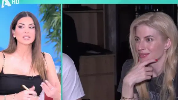 Η Σταματίνα Τσιμτσιλή και η Ευαγελία Αραβανή