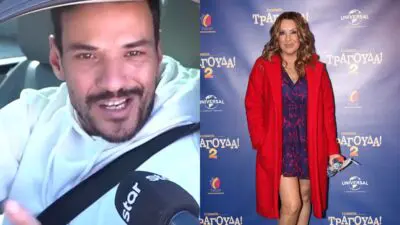 Ο Κώστας Τσουρός και η Ναταλία Γερμανού