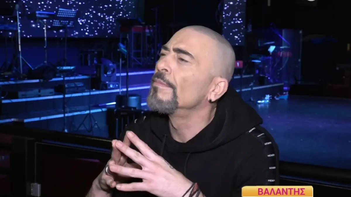 Ο Βαλάντης στην κάμερα του Happy Day